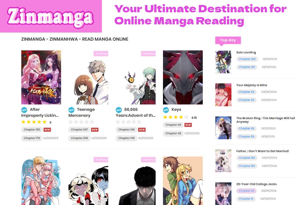 ZinManga: Your Ultimate Destination for Online Manga Reading